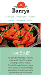 Mobile Screenshot of barrysgreenhouse.com